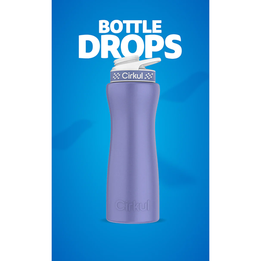 Limited Edition: 22oz. Matte Periwinkle Stainless Steel Bottle & Lid